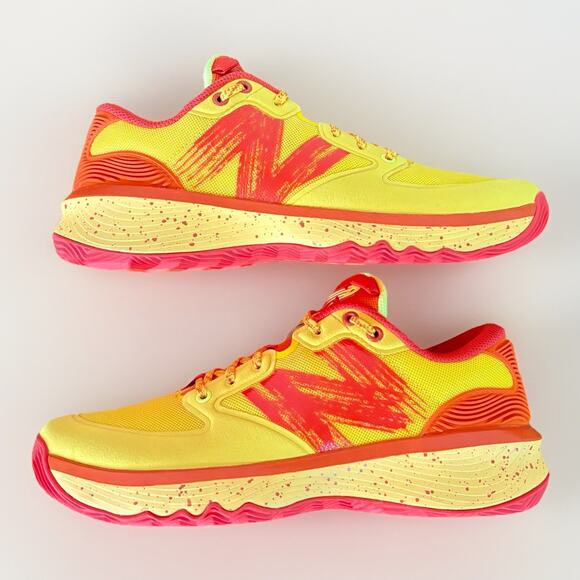 NEW BALANCE HESI LOW LETTERMAN Basketball Shoe BBHSL01 M8.5/W10 OrangeRed Yellow main image 11
